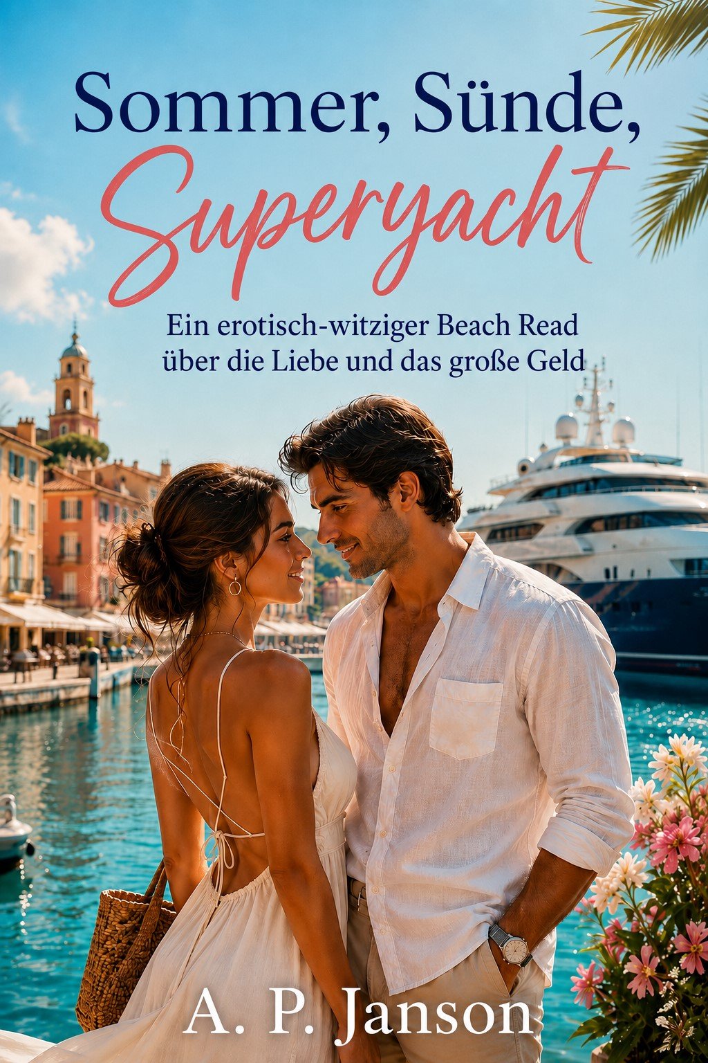 Buchcover: Sommer, Sünde, Superyacht von A. P. Janson